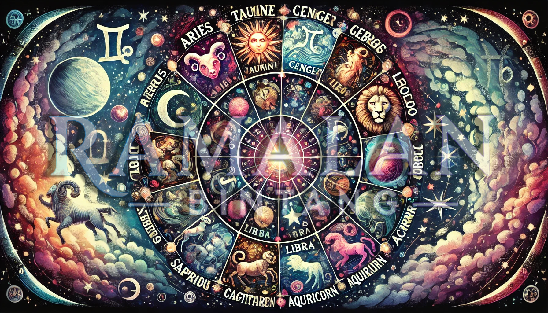 Ilustrasi artistik yang menampilkan 12 simbol zodiak dalam susunan melingkar yang harmonis, meliputi Aries, Taurus, Gemini, Cancer, Leo, Virgo, Libra, Scorpio, Sagittarius, Capricorn, Aquarius, dan Pisces. Gambar ini memiliki latar belakang bertema kosmik dengan bintang dan konstelasi, menciptakan suasana mistis dan astrologi yang relevan dengan isi artikel. Artikel membahas ramalan harian setiap zodiak pada Kamis, 23 Januari 2025, lengkap dengan tips praktis untuk membantu pembaca menghadapi hari dengan lebih baik. Gambar ini menggambarkan kesetaraan semua zodiak, sejalan dengan tema utama artikel.